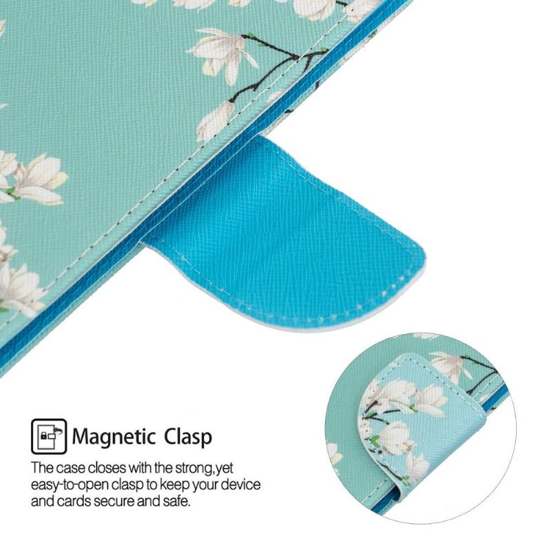 Case Für Xiaomi Mi Note 10 / 10 Pro Schutzhülle Weiße Blumen