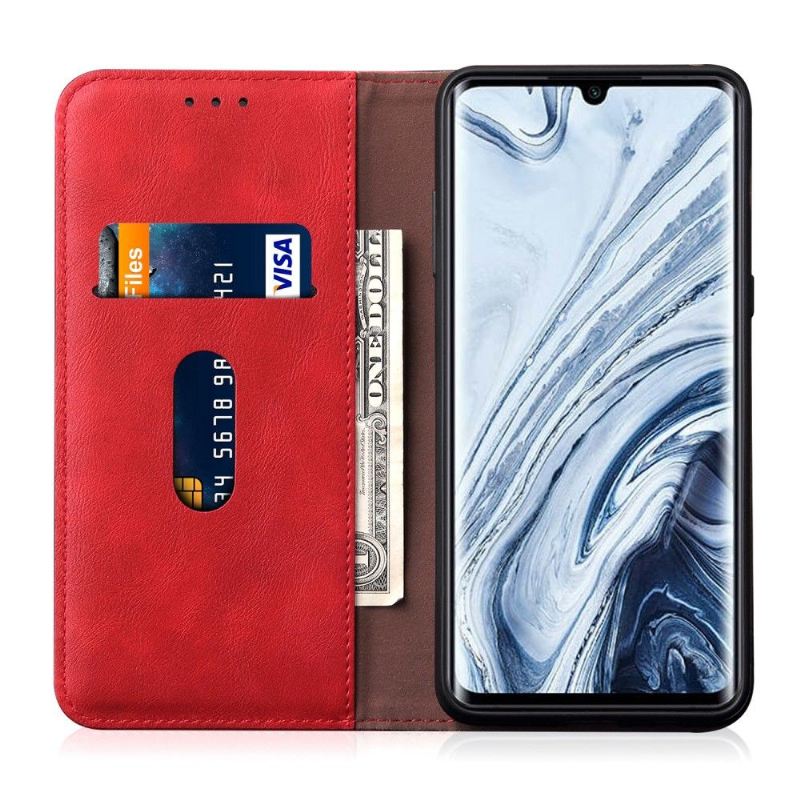 Flip Case Für Xiaomi Mi Note 10 / 10 Pro Himmlischer Kartenhalter Aus Kunstleder