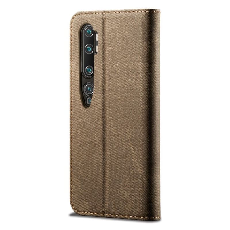 Flip Case Für Xiaomi Mi Note 10 / 10 Pro Kunstleder Im Jeans-stil