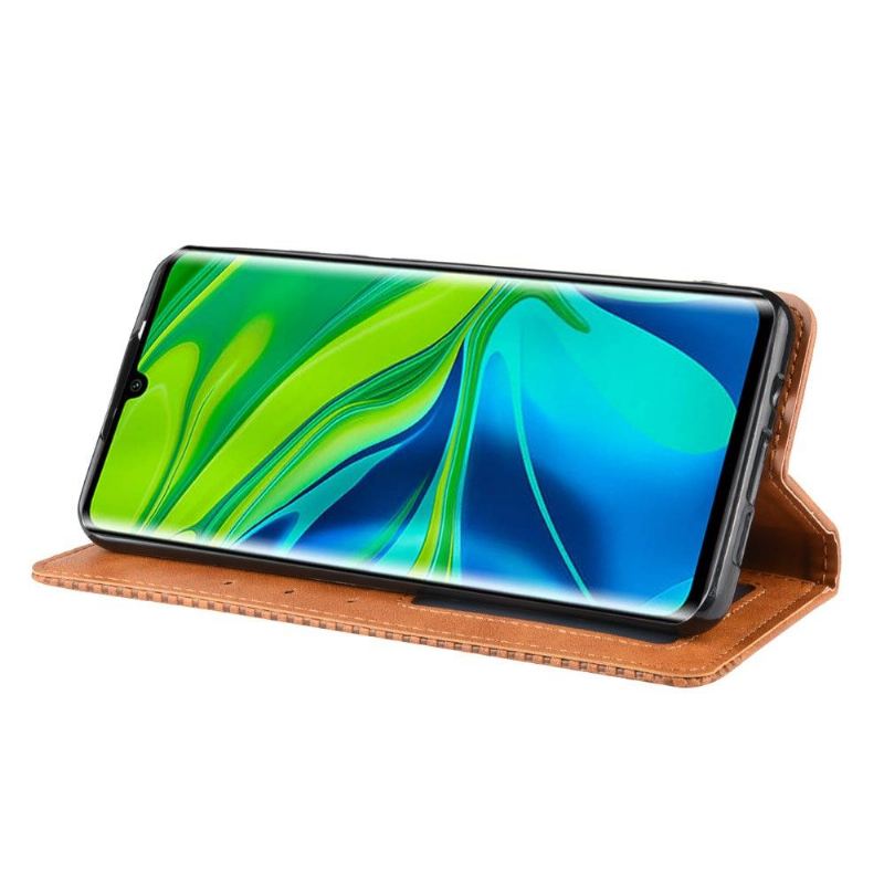 Flip Case Für Xiaomi Mi Note 10 / 10 Pro Leder Im Cirénius-stil