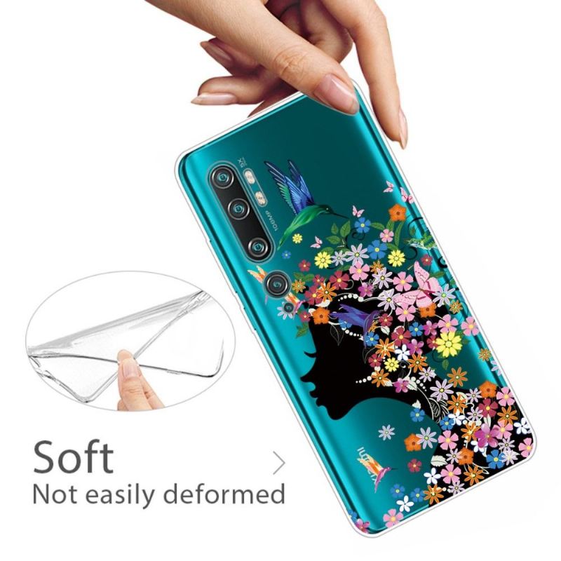 Handyhülle Für Xiaomi Mi Note 10 / 10 Pro Schutzhülle Kolibri-blume