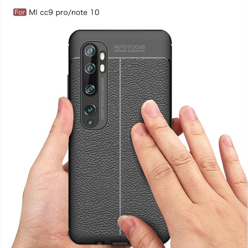 Hülle Für Xiaomi Mi Note 10 / 10 Pro Anti-Sturz Gel-leder-stil