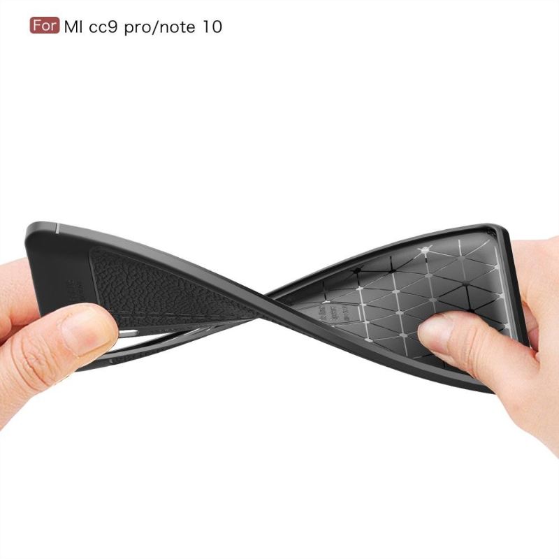 Hülle Für Xiaomi Mi Note 10 / 10 Pro Anti-Sturz Gel-leder-stil