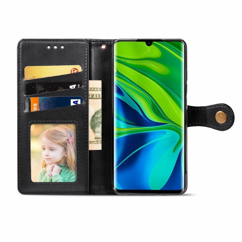 Lederhüllen Für Xiaomi Mi Note 10 / 10 Pro Indila Kunstleder Mit Standfunktion