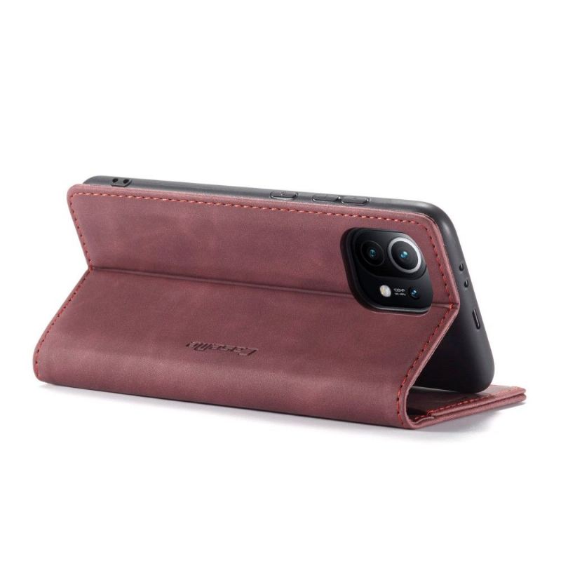 Flip Case Für Xiaomi Mi 11 Golias Aus Retro-lederimitat