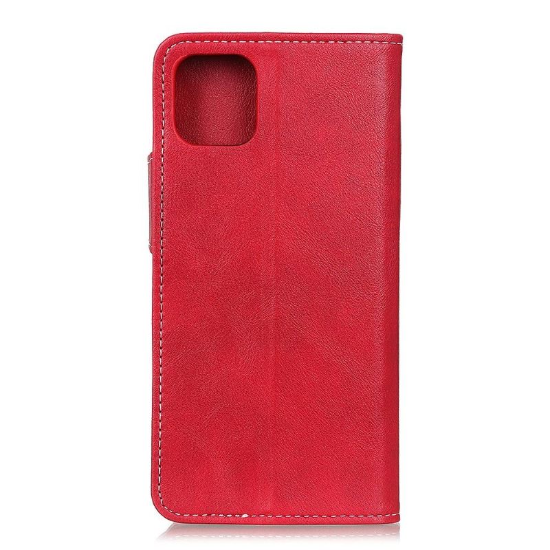 Flip Case Für Xiaomi Mi 11 S-form Mit Sichtbaren Nähten