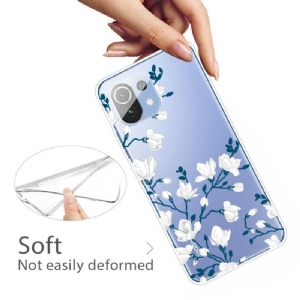 Hülle Für Xiaomi Mi 11 Weiße Blumen