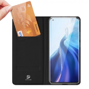 Lederhüllen Für Xiaomi Mi 11 Business-satin-effekt