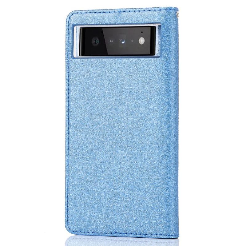 Flip Case Für Google Pixel 6 Flip Case Blue Moon Klappkartenhalter