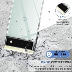 Google Pixel 6 Cover + Schutzfolien (2 Stück) Tempered Glass