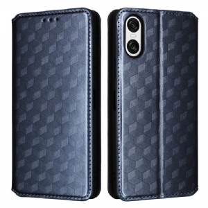 Flip Case Sony Xperia 10 Vi Handyhülle 3d-diamanten