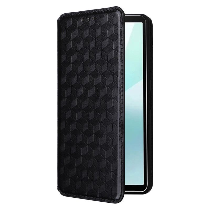 Flip Case Sony Xperia 10 Vi Handyhülle 3d-diamanten