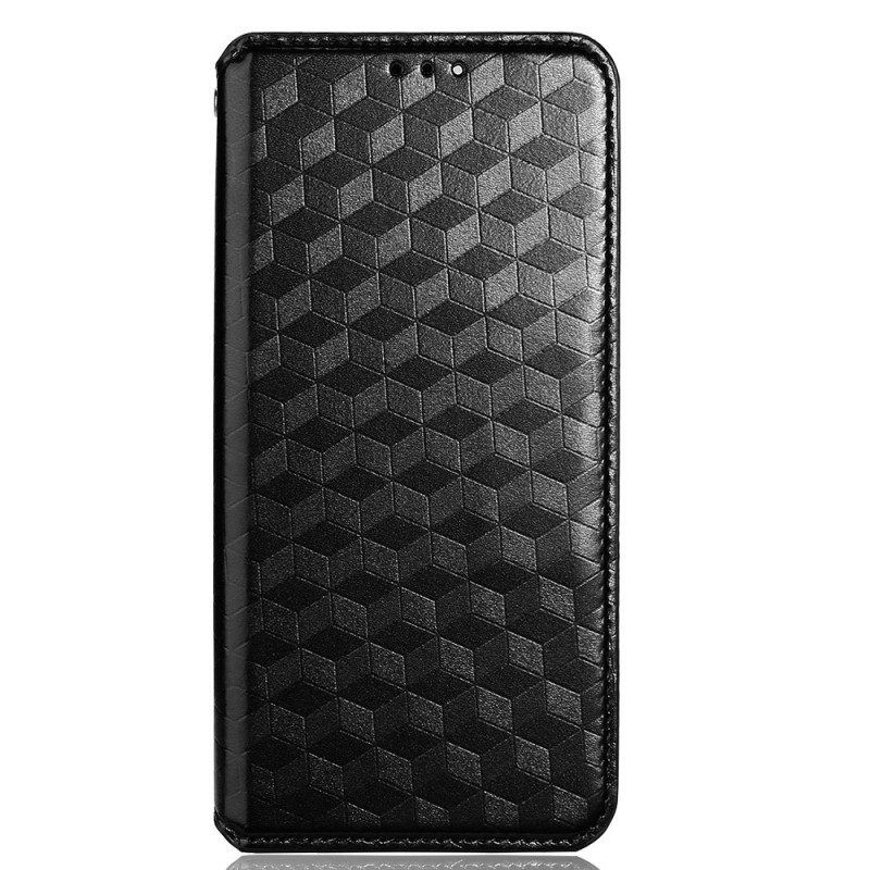 Schutzhülle Für Oppo A15 Flip Case Diamant-ledereffekt