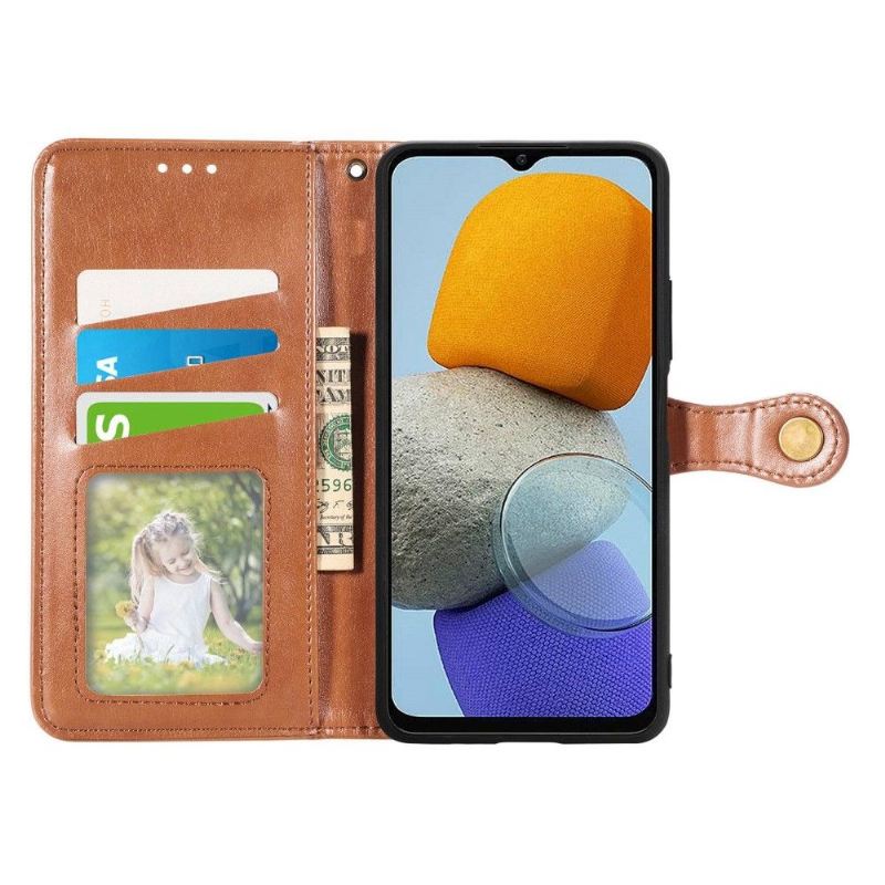 Flip Case Für Samsung Galaxy M23 5G Indila Kartenetui Aus Kunstleder