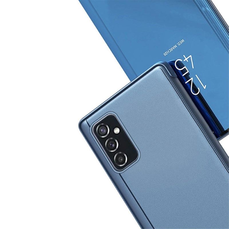 Hülle Für Samsung Galaxy M23 5G Flip Case Spiegeleffekt