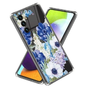 Hülle Samsung Galaxy A15 Handyhülle Blumen