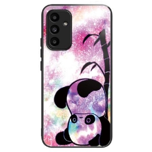 Hülle Samsung Galaxy A15 Handyhülle Niedliches Panda-hartglas