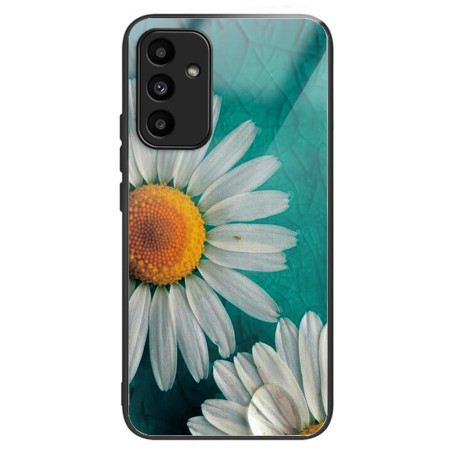 Hülle Samsung Galaxy A15 Marguerite Gehärtetes Glas