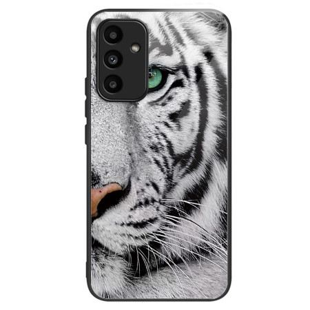 Hülle Samsung Galaxy A15 Tigerkopf-hartglas