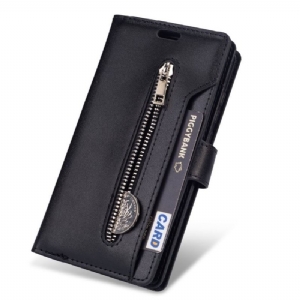 Flip Case Für Samsung Galaxy S10 Lite Brieftasche Mit Kordel Kunstleder