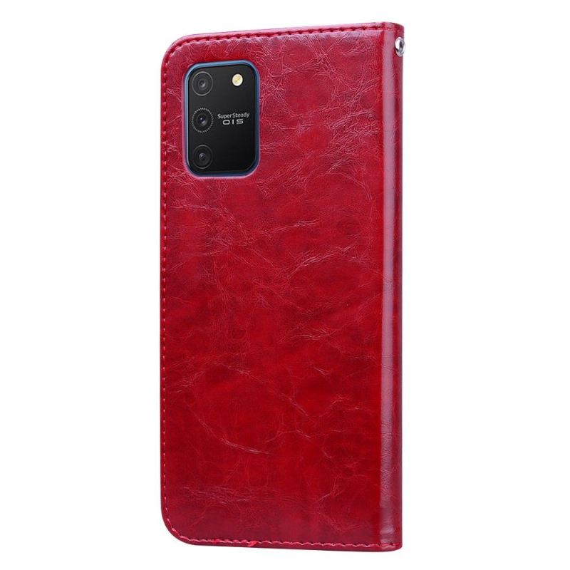 Flip Case Für Samsung Galaxy S10 Lite Deluxe Vintage-ledereffekt