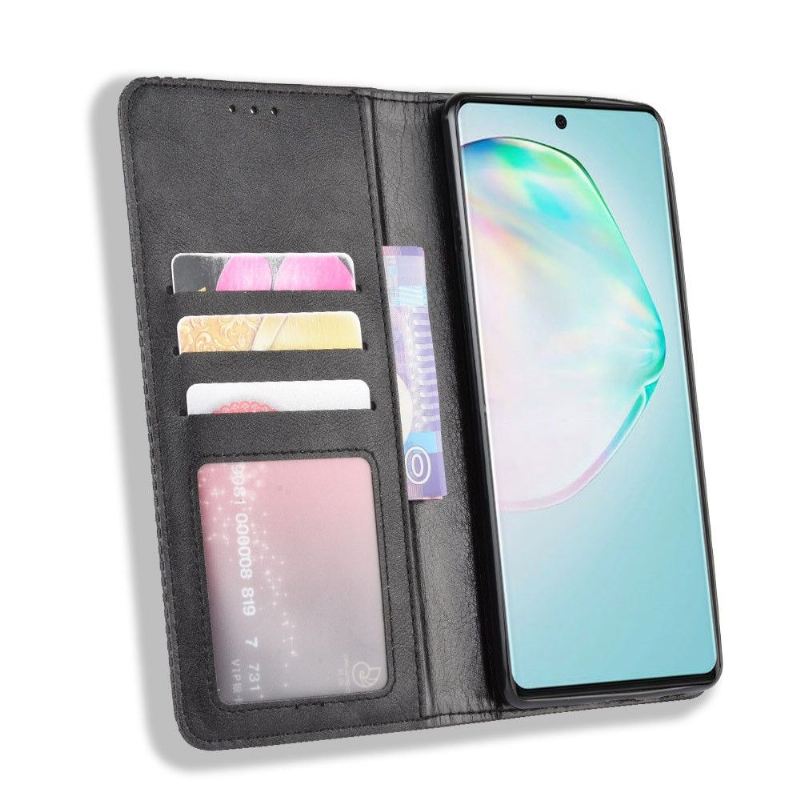 Flip Case Für Samsung Galaxy S10 Lite Leder Im Cirénius-stil