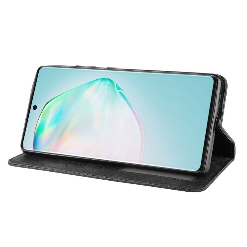 Flip Case Für Samsung Galaxy S10 Lite Leder Im Cirénius-stil