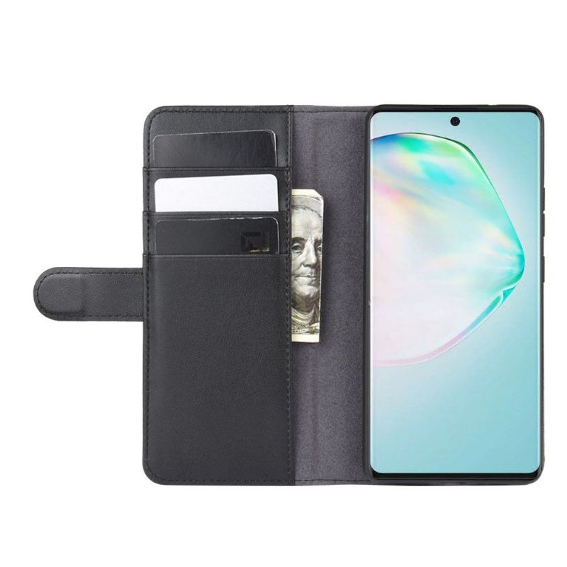 Lederhüllen Für Samsung Galaxy S10 Lite Anti-Sturz Premium-leder