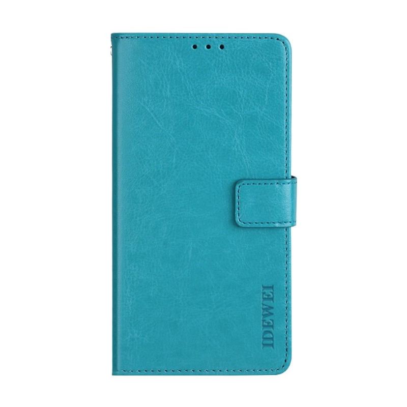 Flip Case Für Motorola Moto G50 Flip Case Idewei Folio Lederoptik