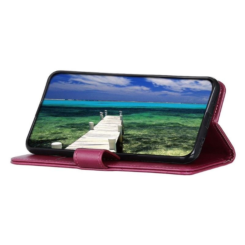 Flip Case Für Motorola Moto G50 Flip Case Überschlag Aus Kunstleder Mit Niete