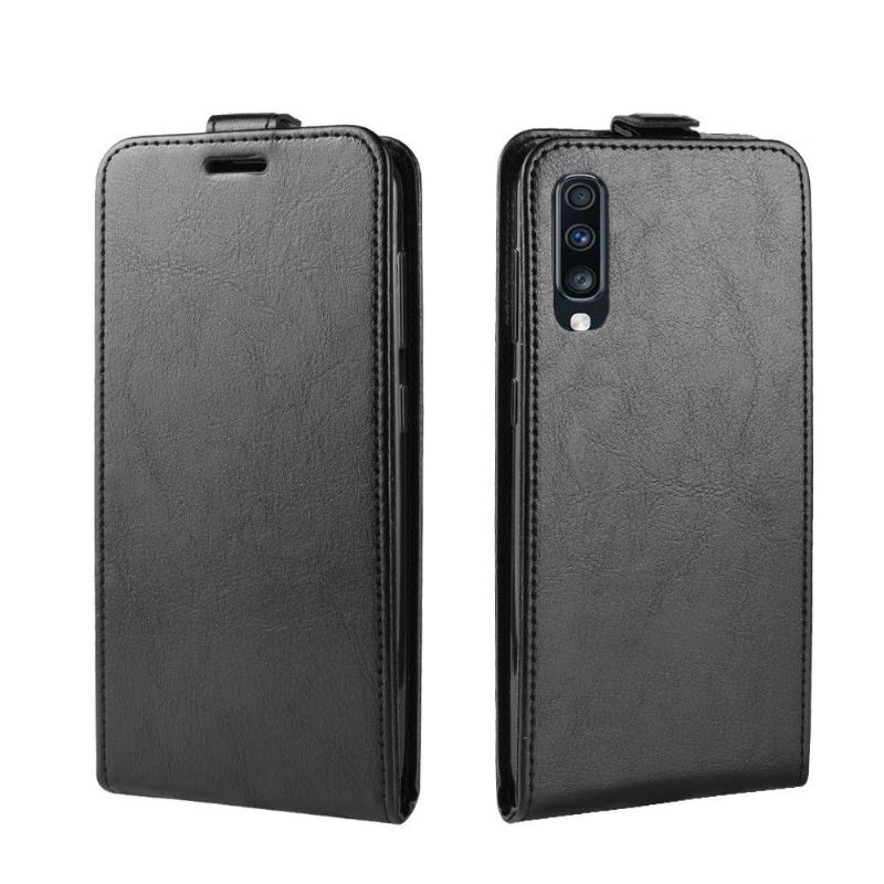 Case Für Samsung Galaxy A70 Flip Case Vertikales Kunstleder