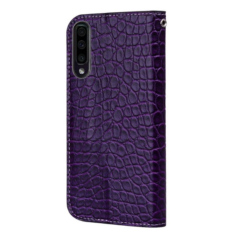 Case Für Samsung Galaxy A70 Luxuriöser Croc-effekt