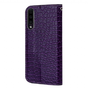 Case Für Samsung Galaxy A70 Luxuriöser Croc-effekt