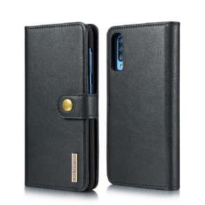 Hülle Flip Case Für Samsung Galaxy A70 Brieftasche Mit Abnehmbarer Schale