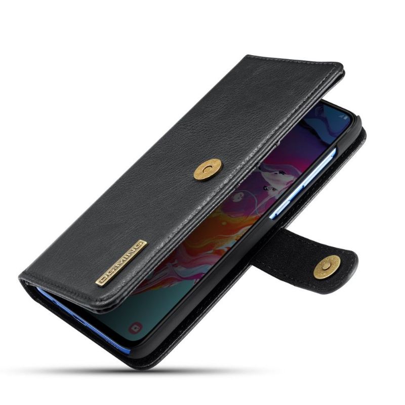 Hülle Flip Case Für Samsung Galaxy A70 Brieftasche Mit Abnehmbarer Schale