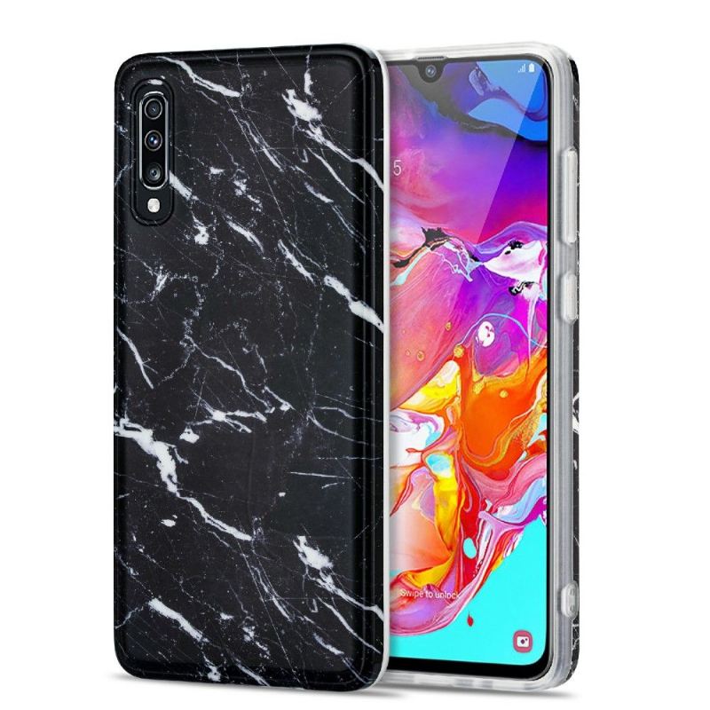 Hülle Für Samsung Galaxy A70 Anti-Sturz Marmor