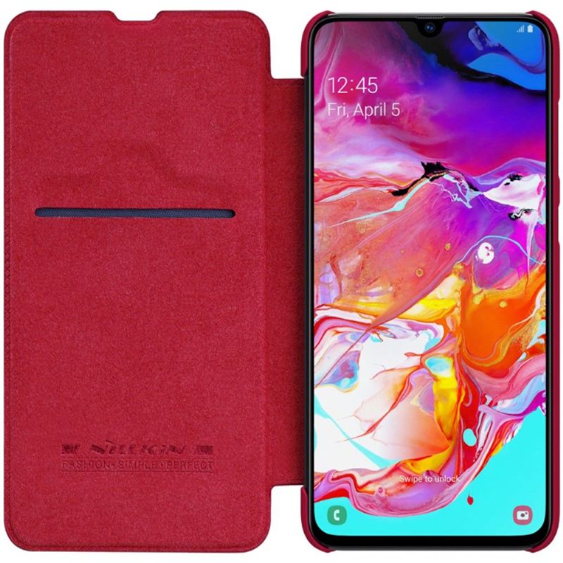 Hülle Für Samsung Galaxy A70 Flip Case Nillkin-lederbezug