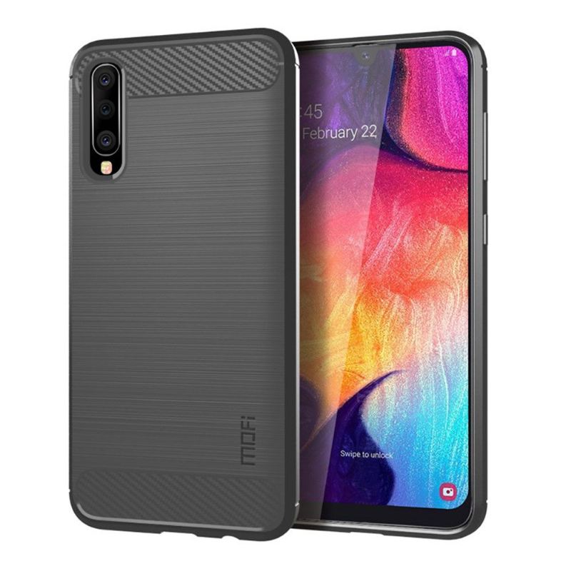 Hülle Für Samsung Galaxy A70 Gebürstetes Mofi