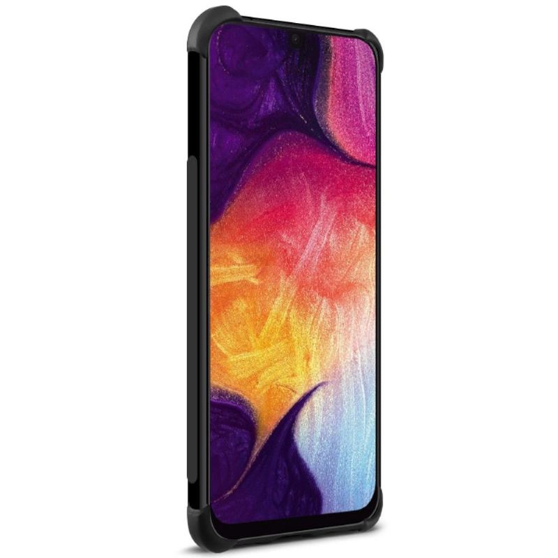 Hülle Für Samsung Galaxy A70 Klasse Protect – Metallic-schwarz