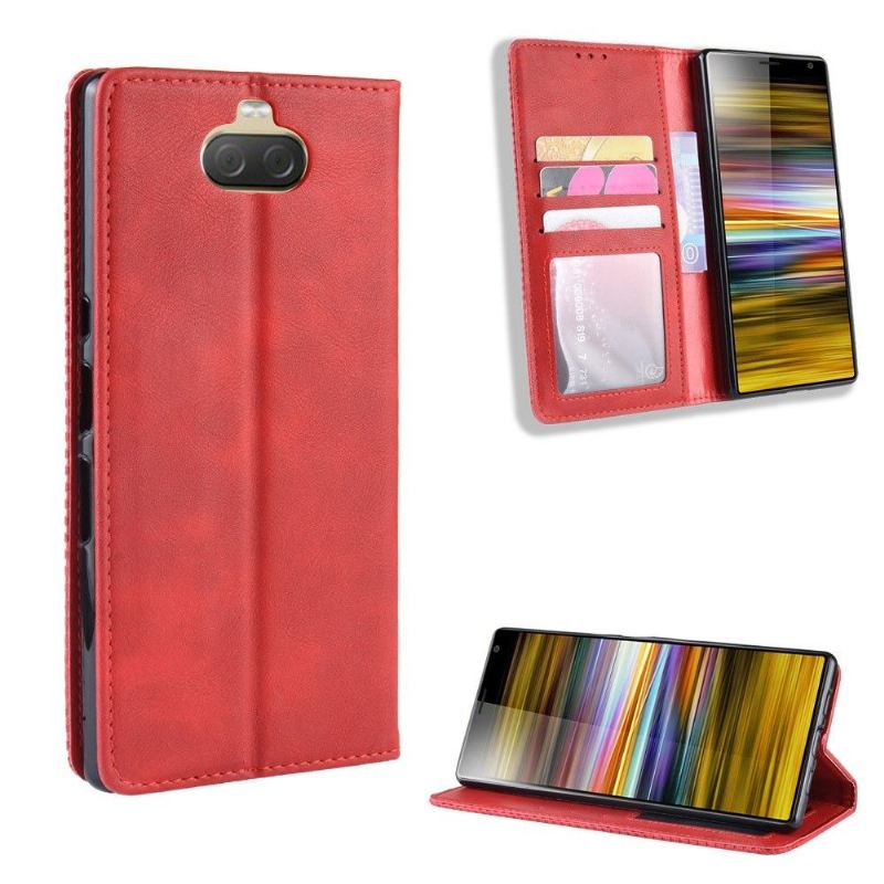 Case Für Sony Xperia 10 Plus Lederstil Le Cirénius