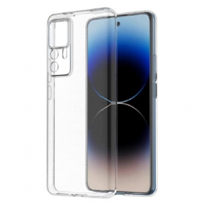 Hülle Für Xiaomi 12T / 12T Pro Transparentes Flexibles Silikon