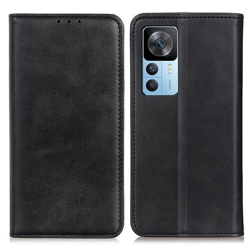 Schutzhülle Für Xiaomi 12T / 12T Pro Flip Case Spaltleder