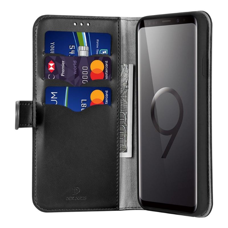 Flip Case Für Samsung Galaxy S9 Kado-ledereffekt-serie