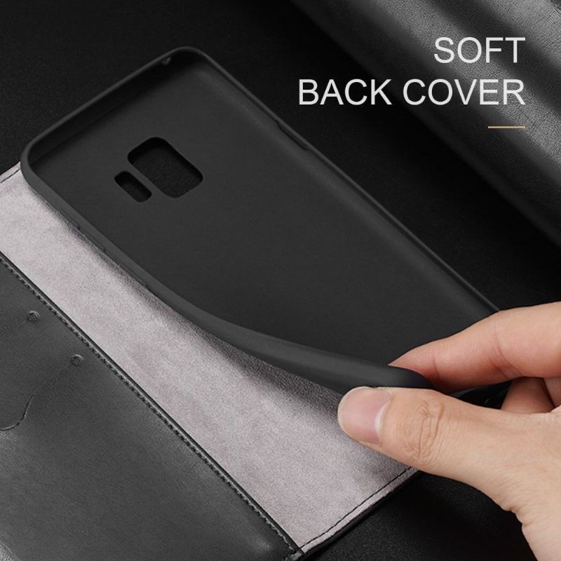 Flip Case Für Samsung Galaxy S9 Kado-ledereffekt-serie