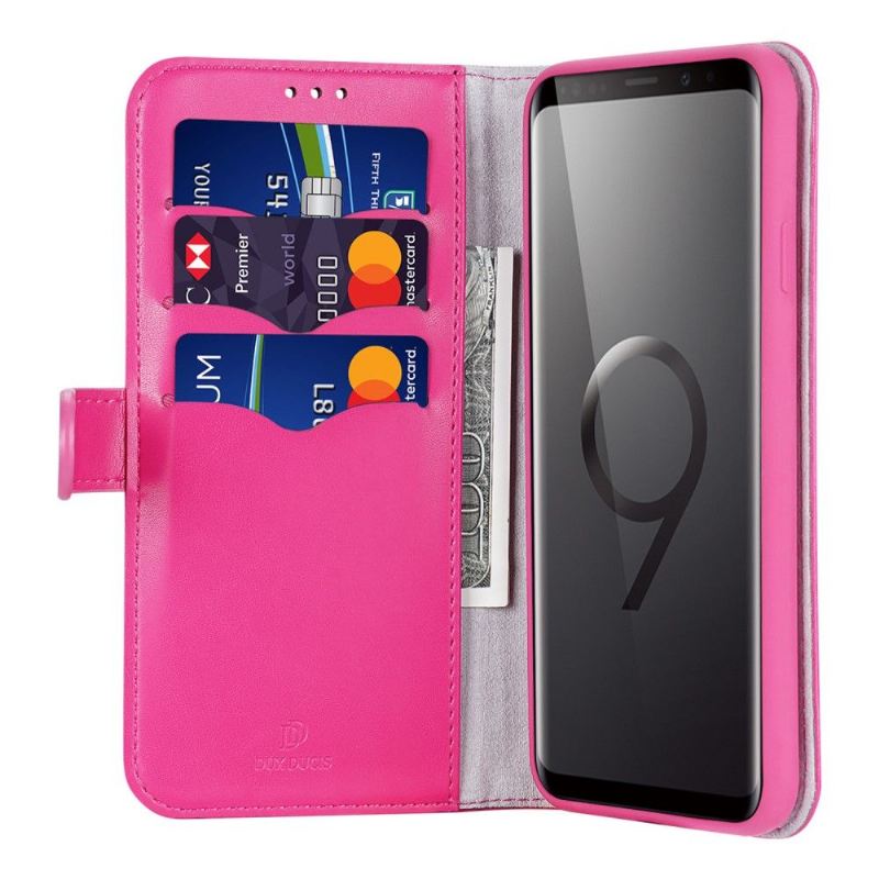 Flip Case Für Samsung Galaxy S9 Kado-ledereffekt-serie