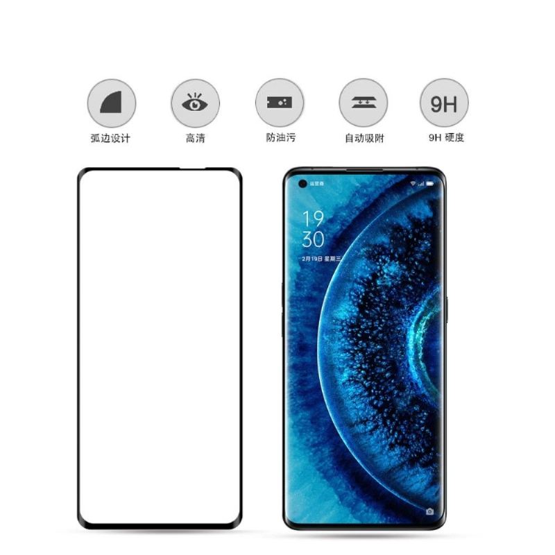 Oppo Find X2 Pro Displayschutzfolie Aus Gehärtetem Glas In Voller Größe