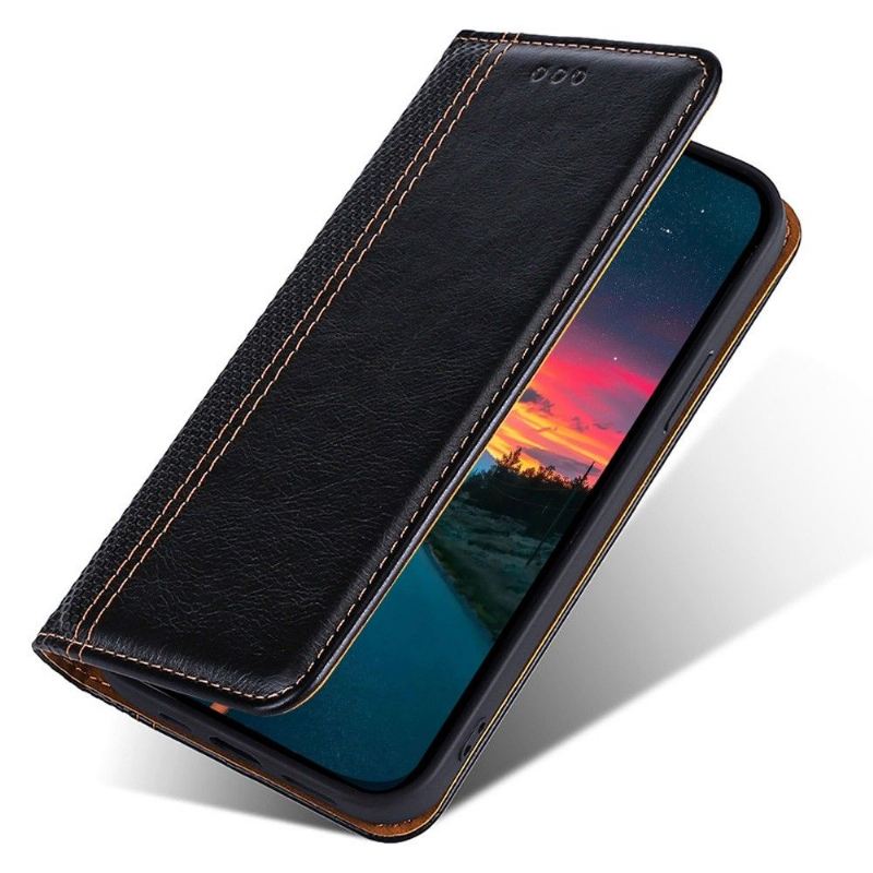 Lederhüllen Für Realme GT Neo 3 Schutzhülle Flip Case Flip-folio-nähte