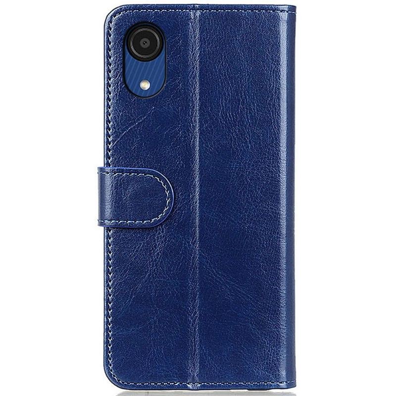 Case Für Samsung Galaxy A03 Core Flip Case Folio Kunstleder Stützfunktion