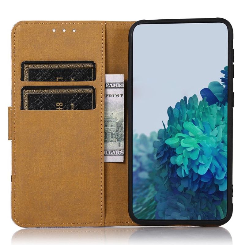 Flip Case Für Samsung Galaxy A03 Core Blauer Baum