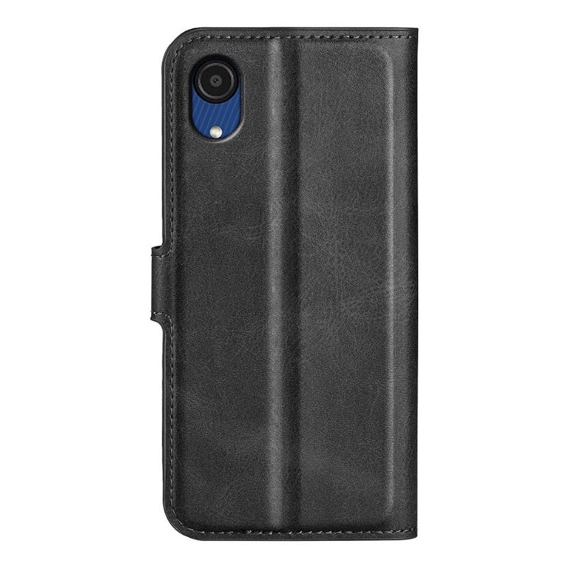 Flip Case Für Samsung Galaxy A03 Core Brieftasche Leder-stil